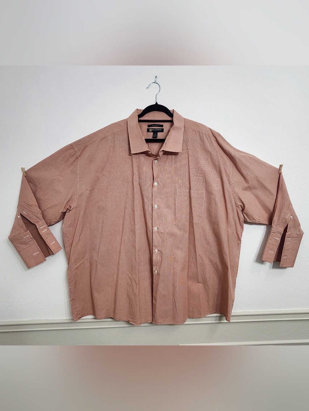 Blair Underwood Button Down Shirt, Cufflink Sleeves